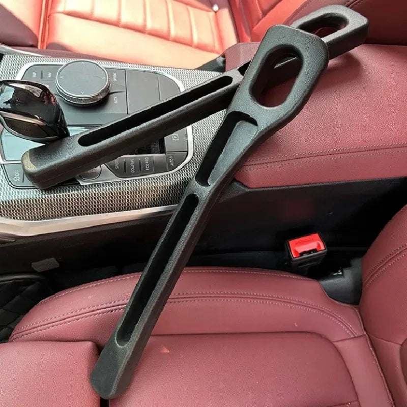 Apricot colored leak-proof sealing strip for filling gaps between car seats