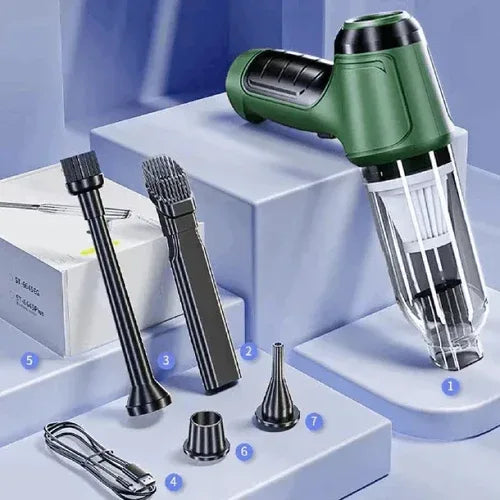 Car Vacuum Cleaner 26000PA Strong Suction Wireless Portable Vacuum - Snagva