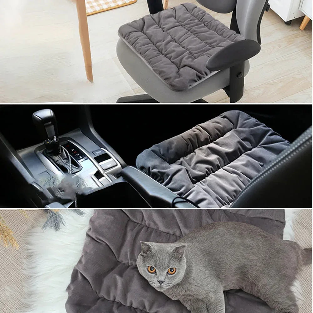 Adjustable Temperature Electric Heating Pad Cushion Chair Car Pet Body - Snagva