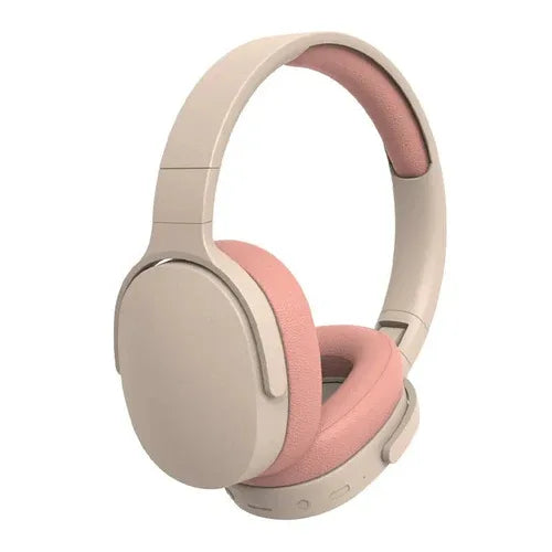 Sleek wireless over-ear headphones with cushioned ear pads and modern design, ideal for high-quality music listening.