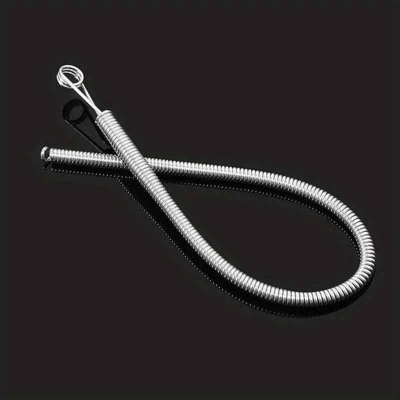 Bendable Spring Drawstring Threader Clip Pants Hoodies Elastic Band
