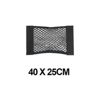 Car Trunk Storage Bag Nylon Mesh Nets Auto Back Rear Trunk Organizer