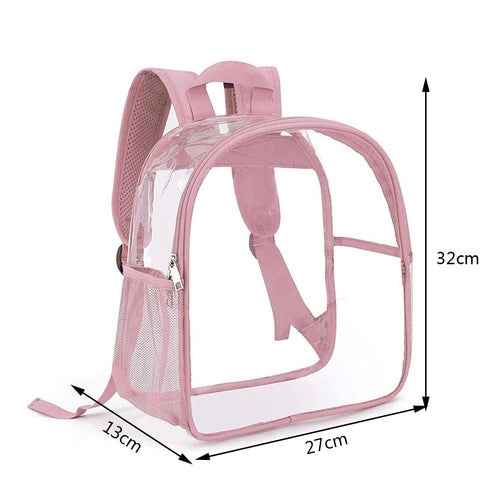 Clear Backpack Stadium Approved Transparent Clear Mini Backpack for