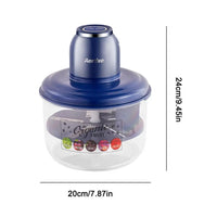 Grape peeler machine showing peeled fruit and button controls from top angle.