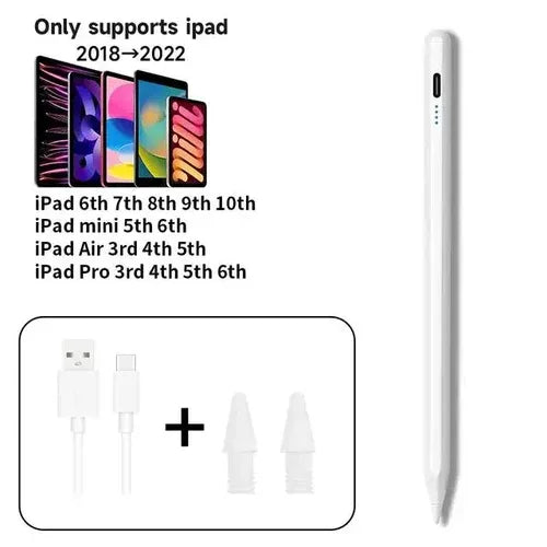 Diagram illustrating stylus features including power saving mode and wireless functionality.