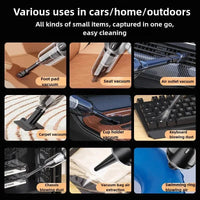 Brushles Vacuum Cleaner Wireless Air Dust Blower Gun for Car Powerful - Snagva
