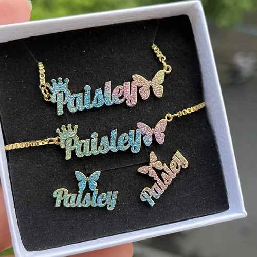 Cute mini personalized Jewelry set - Sexikinis swim
