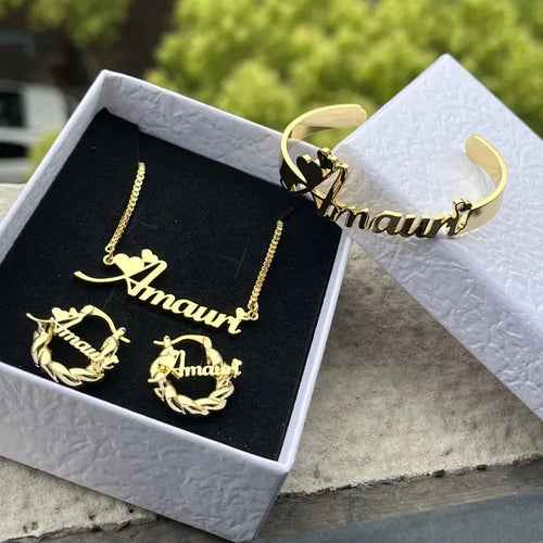 Cute mini personalized Jewelry set - Sexikinis swim