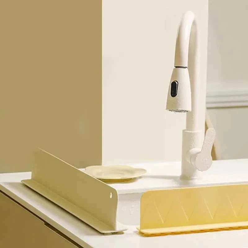 New Silicone Sink Baffle Splash Guard Anti-splash Stopper with Suction