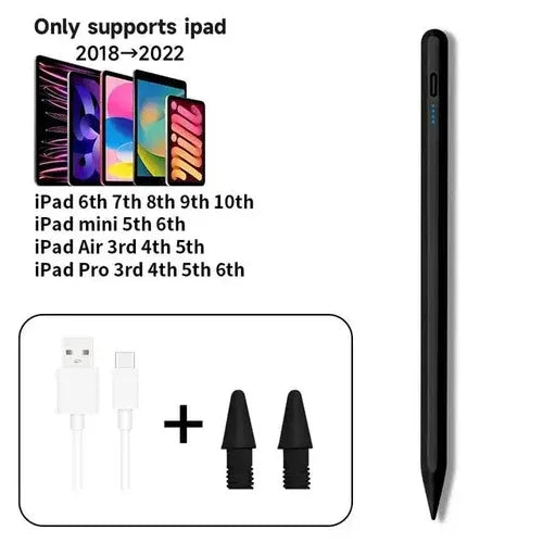 For Apple Pencil 2 iPad Pen Palm Rejection Stylus for iPad Pro Mini 6