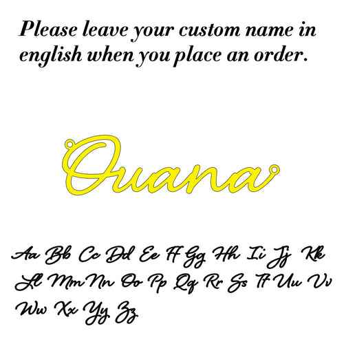 Personalized Gold Name Necklace