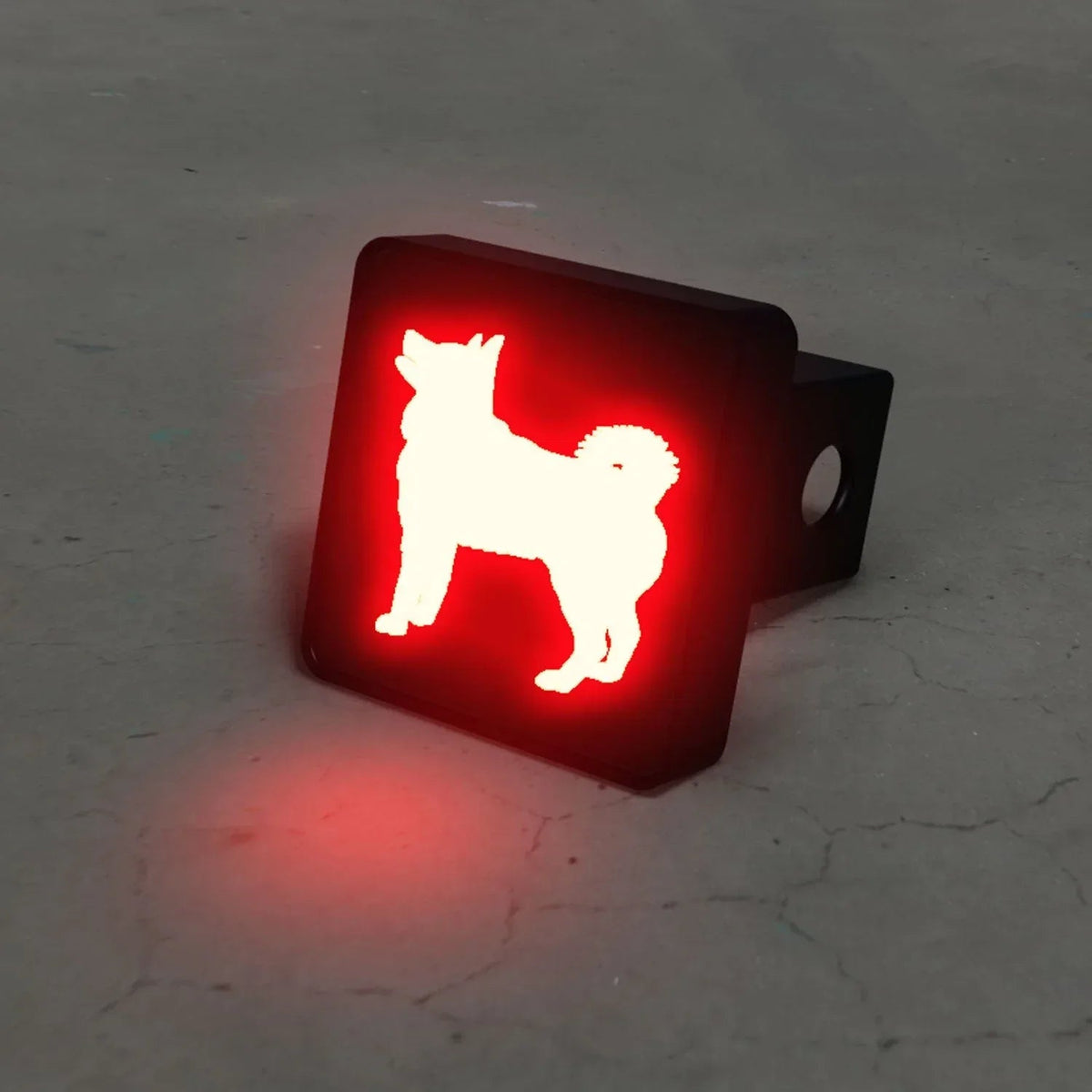 Siberian Husky LED Brake Hitch Cover - Snagva