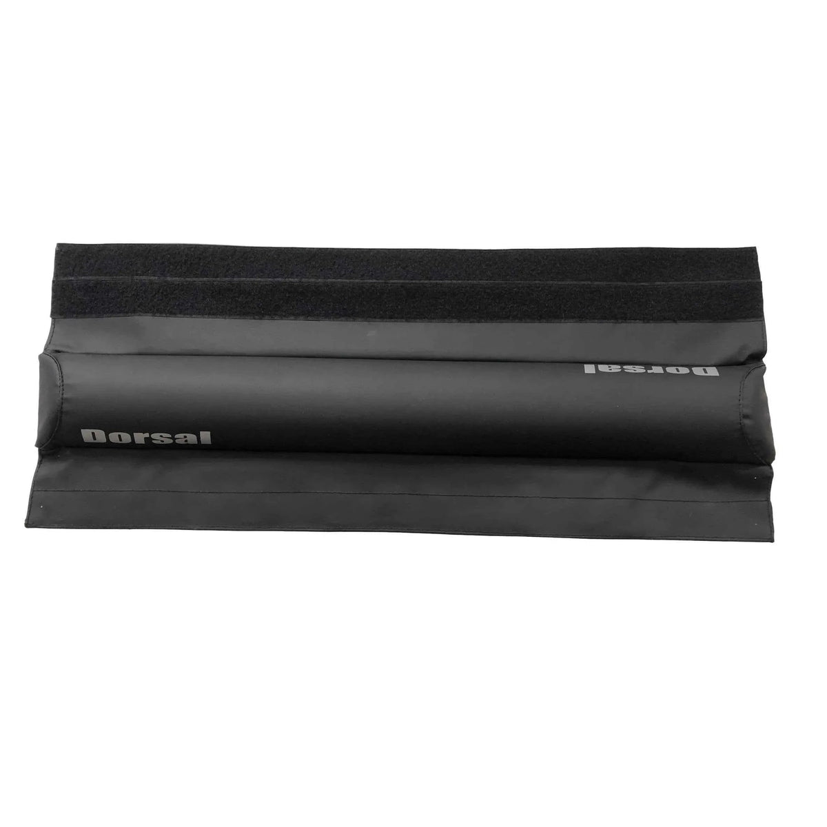 DORSAL SunGuard roof rack pad mounted on a car's wide aero crossbar outdoors.