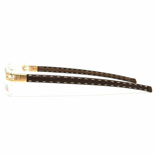 TAG Heuer Men's L-Type T 0152 003  Gold Brown Calfskin Leather