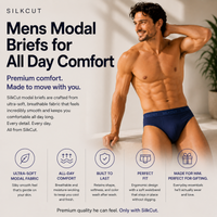 SilkCut Micro Modal Briefs - 3 Pack