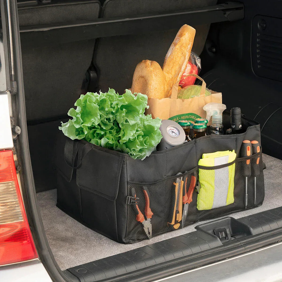 Folding Car Boot Organiser Carry InnovaGoods - Snagva
