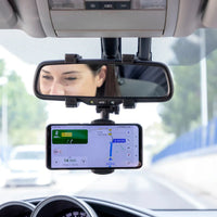 Smartphone Holder for Rearview Mirror Stropp InnovaGoods - Snagva