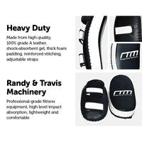Backside of curved strike pad showing hook and loop closure straps