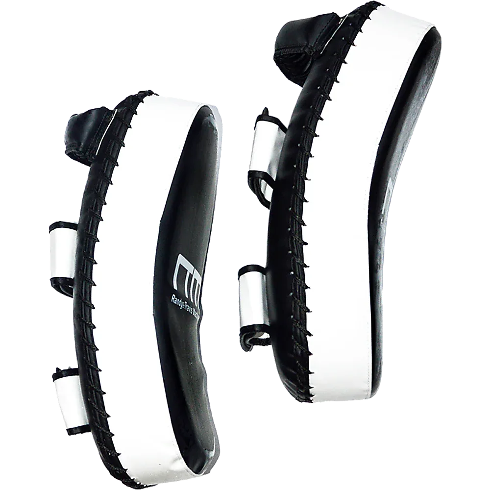 Curved strike pad displayed on white background showing ergonomic shape