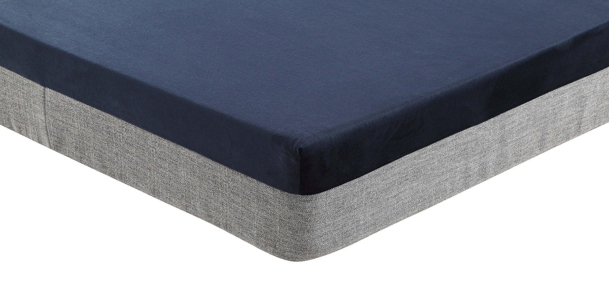 Large orthopedic dog bed with removable, machine-washable cover featuring a hidden zipper.