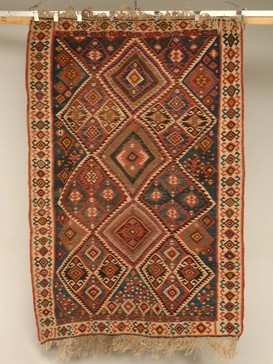 Vintage Turkish Kilim Runner — Curator's Pick (2'6" x 8'–10')