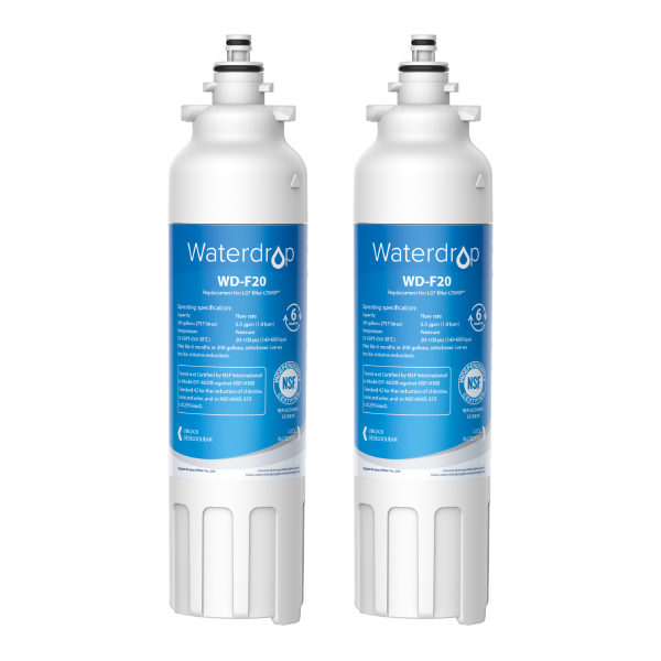 Waterdrop Compatible LG LT800P Refrigerator Water Filter