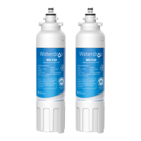 Waterdrop Compatible LG LT800P Refrigerator Water Filter