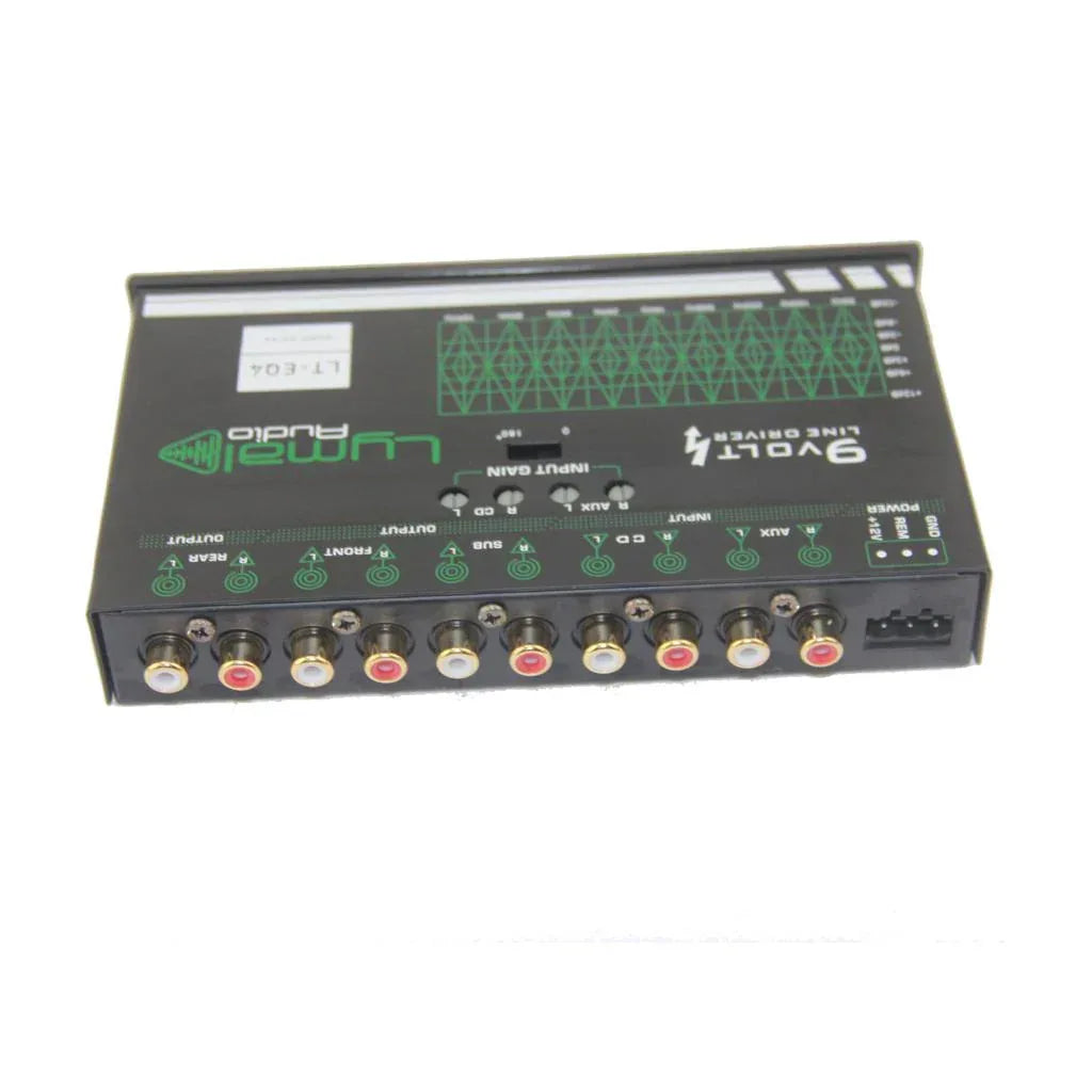 LT-EQ4 4 Band 9 Volt Car Audio Graphic Equalizer - Snagva
