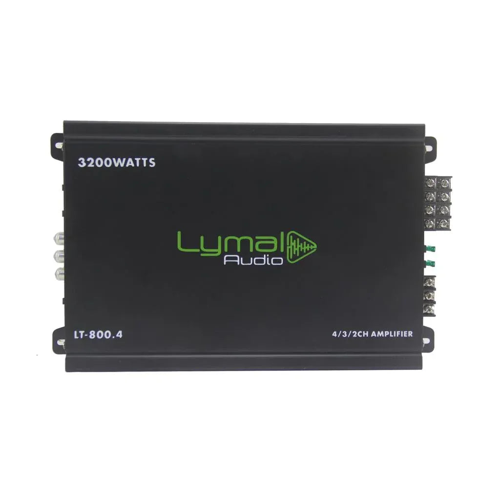 LT-800.4 3200 Watts 4 Channel Car Amplifier - Snagva