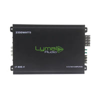 LT-800.4 3200 Watts 4 Channel Car Amplifier - Snagva