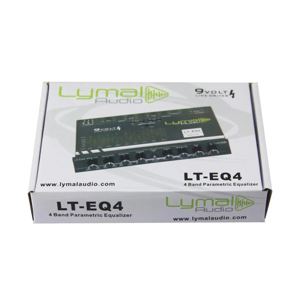 LT-EQ4 4 Band 9 Volt Car Audio Graphic Equalizer - Snagva
