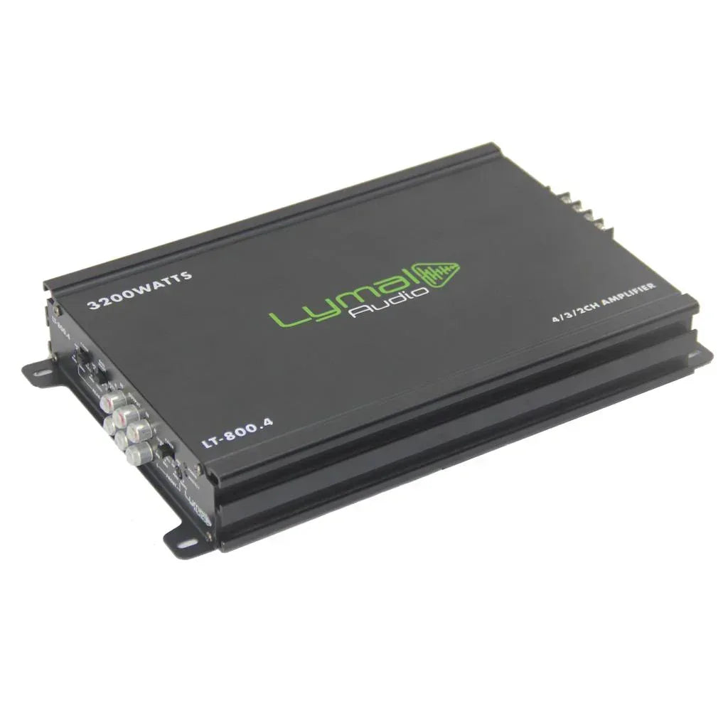 LT-800.4 3200 Watts 4 Channel Car Amplifier - Snagva
