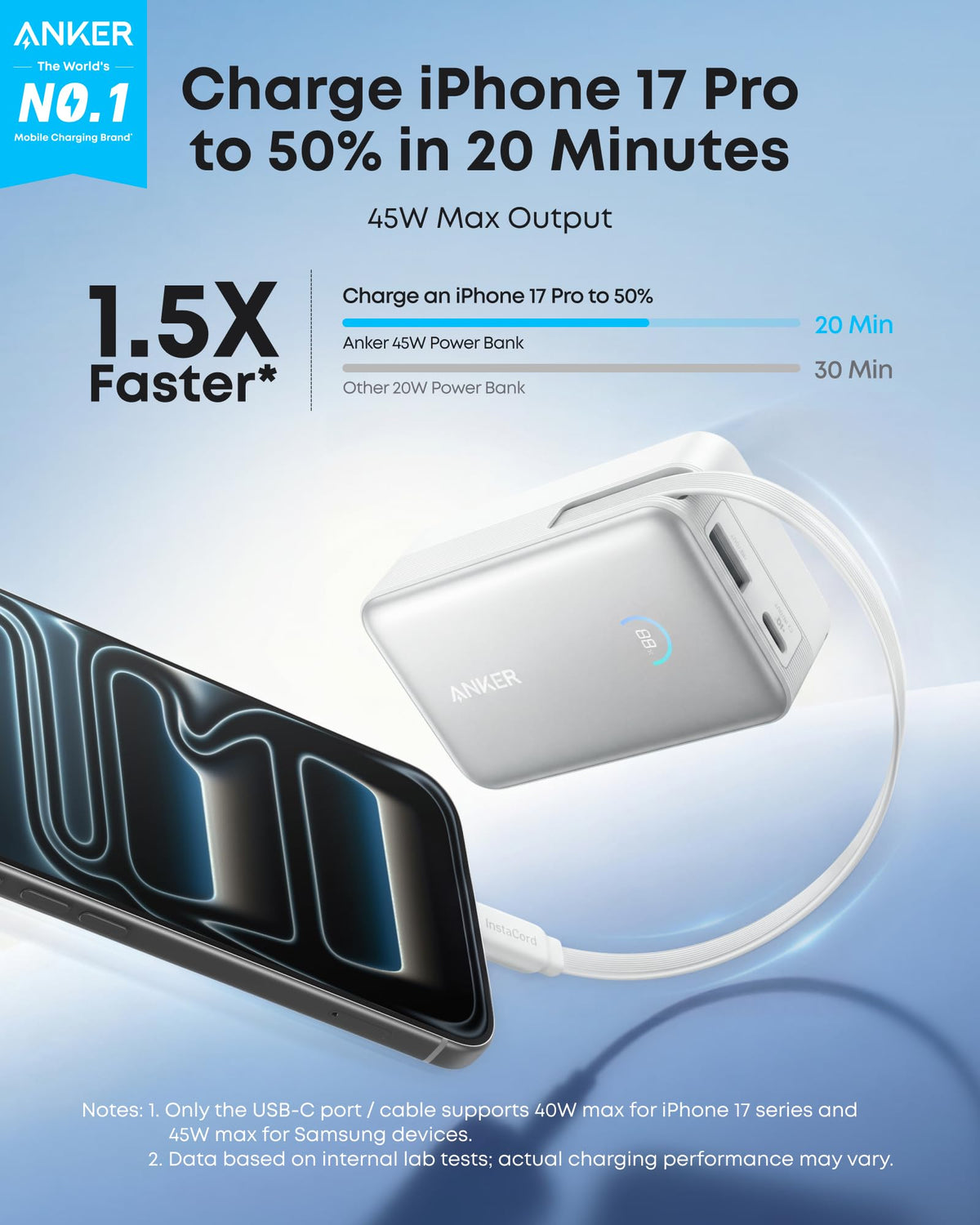 Anker Nano Power Bank 10K 45W - product view 2