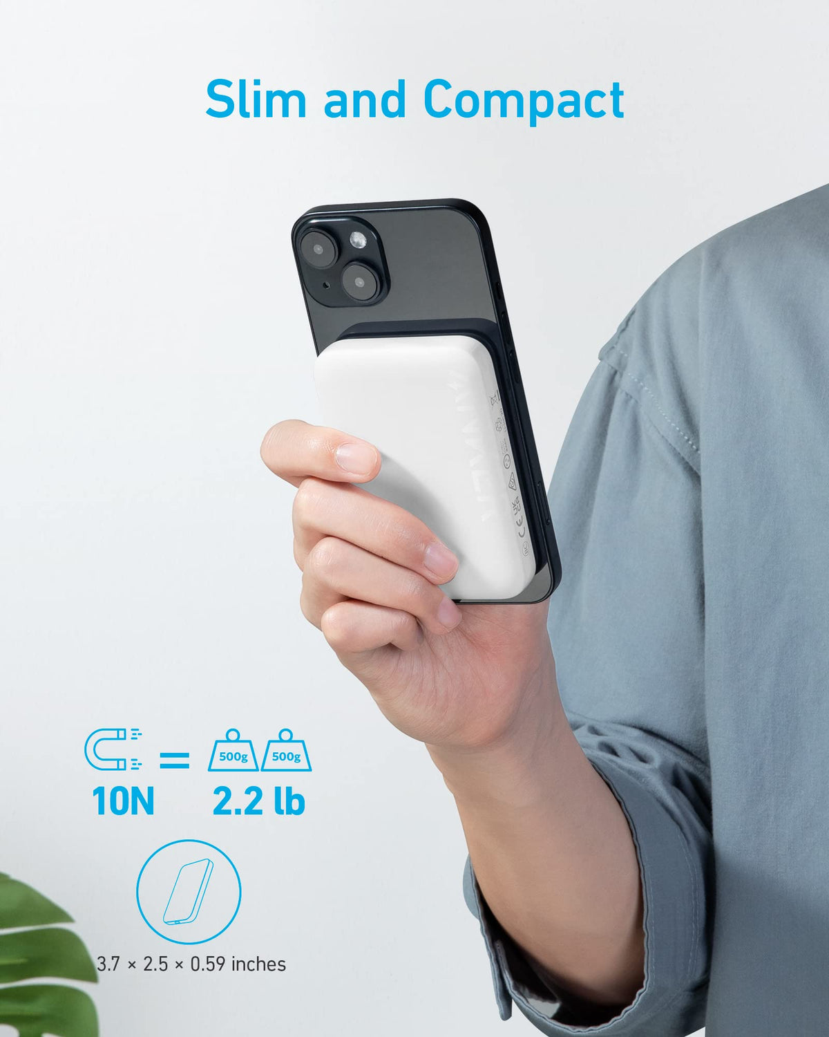 Anker 321 MagGo Battery (PowerCore Magnetic 5K)