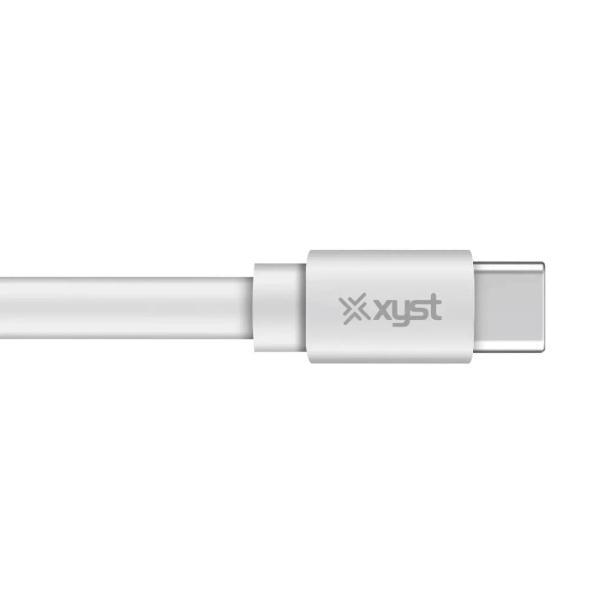 Xyst Flat USB-C to USB-C Charge and Sync Cable 4Ft - Snagva