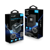 Xyst 2.4-Amp Dual USB Foldable Wall Charger - Snagva