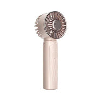 Ice Cool Turbo Mini Fan with Digital Display – USB Rechargeable & - Snagva