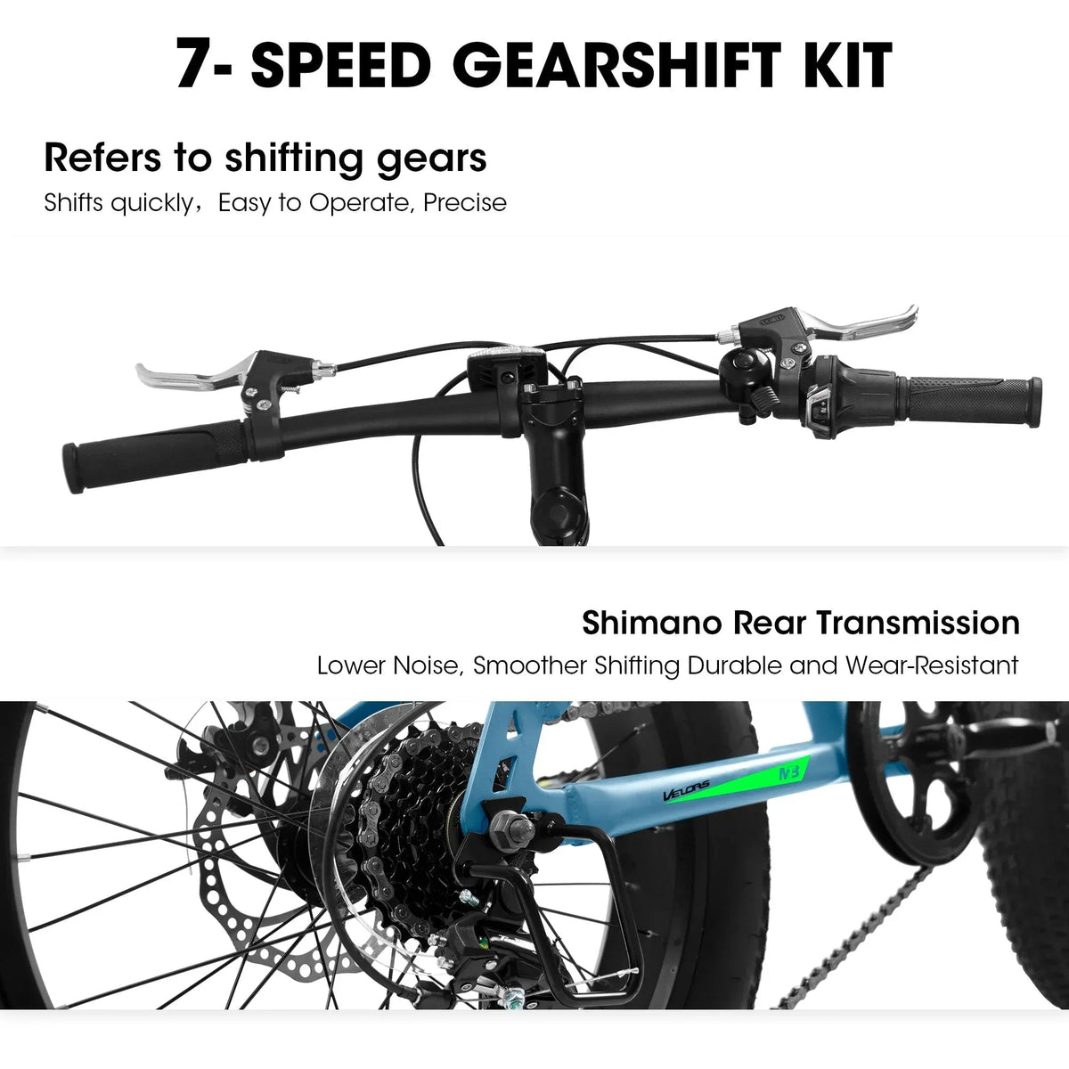 VeloCore™ City-Cruizer – 20-Inch Fat Tire Mountain Bike - Snagva
