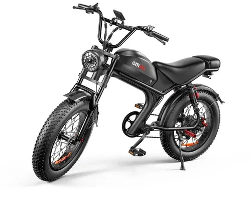 eMoto C93™ – 20" Retro-Style Electric Bike 1000W | 48V 20Ah Battery - Snagva