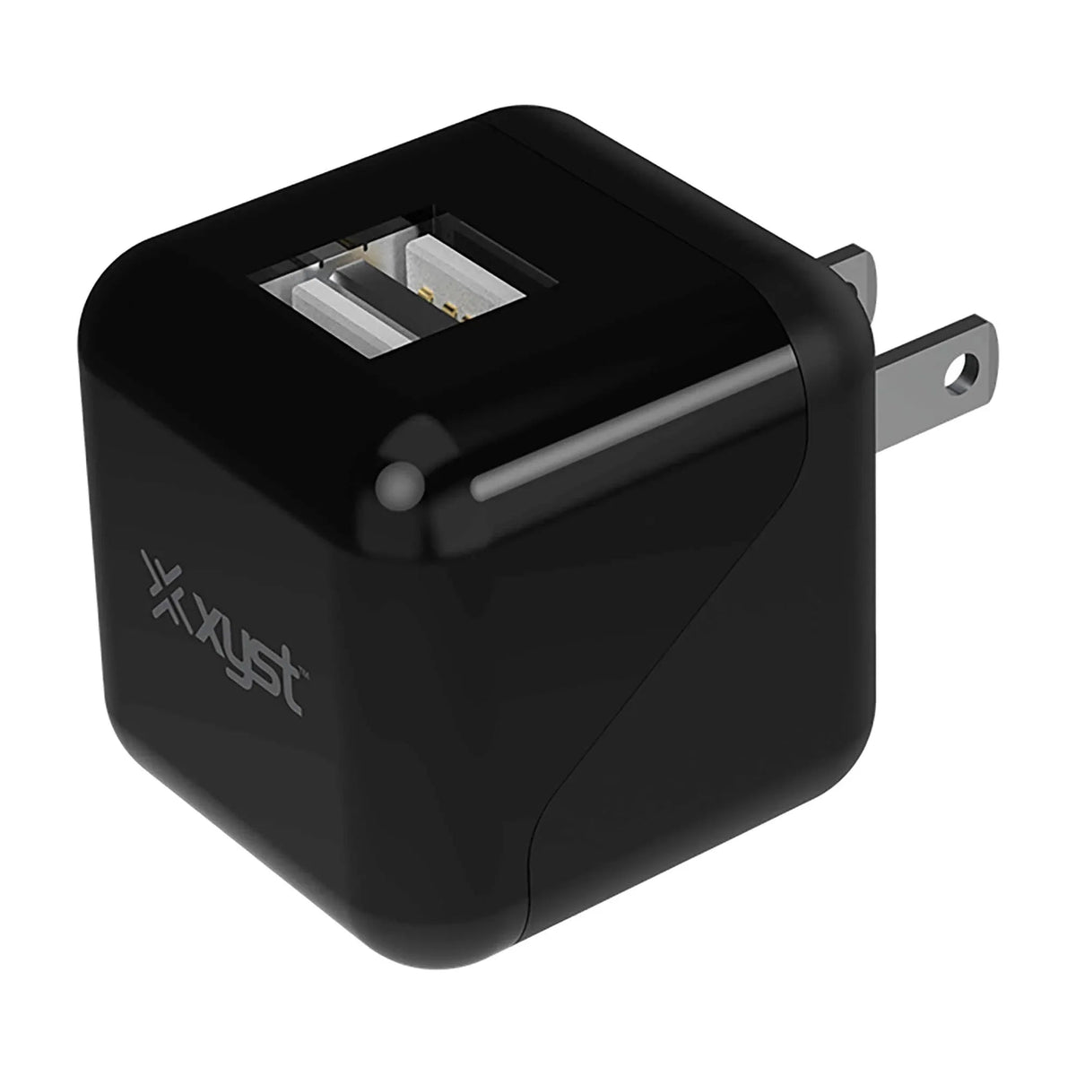 Xyst 2.4-Amp Dual USB Foldable Wall Charger - Snagva