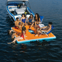 WOW Watersports 8'x8'x6" Drop Stitch Vacation Station Dock with
