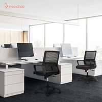 Ergonomic Swivel Chair With Adjustable Lumbar Support