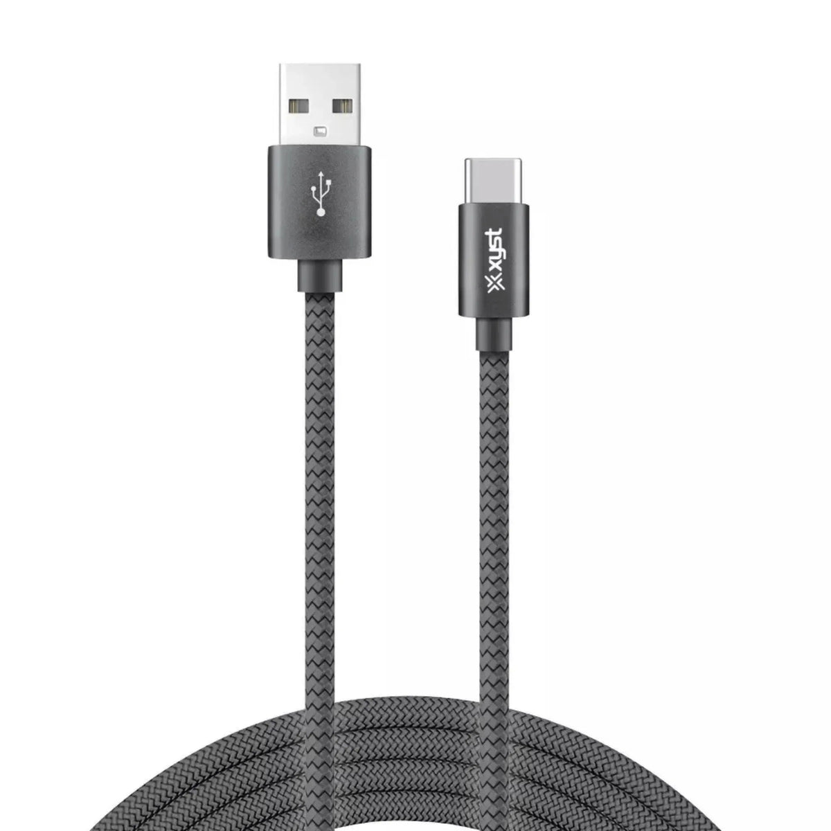 Xyst Charge and Sync USB to USB-C Braided Cable 10Ft - Snagva