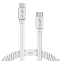 Xyst Flat USB-C to USB-C Charge and Sync Cable 4Ft - Snagva