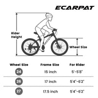 FlexRide™ 24 – 24" MTB Bike with Disc Brakes & 21-Speed Gears - Snagva