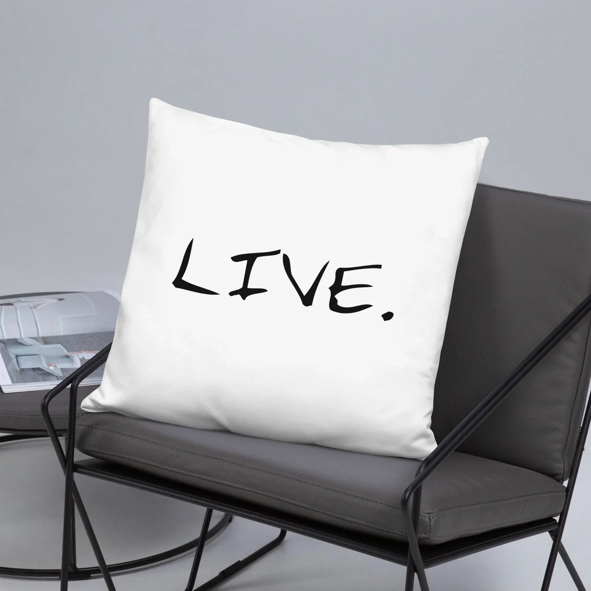 Live white Pillow