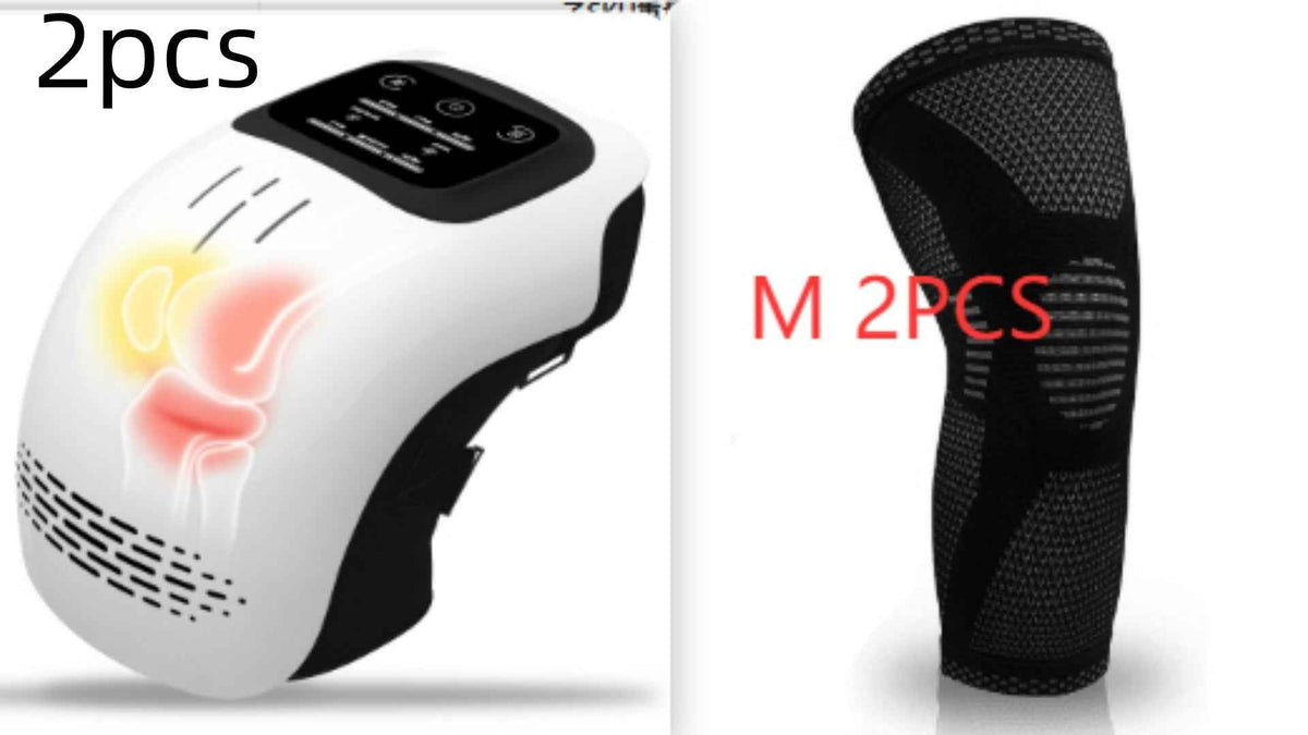 Intelligent Electric Knee Massager with Heating and Infrared Therapy - Rechargeable