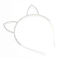 RHINESTONE CAT EARS HEADBAND