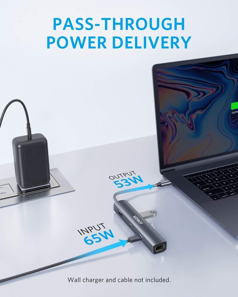 Anker 543 USB-C Hub 6-in-1 Slim - product view 3