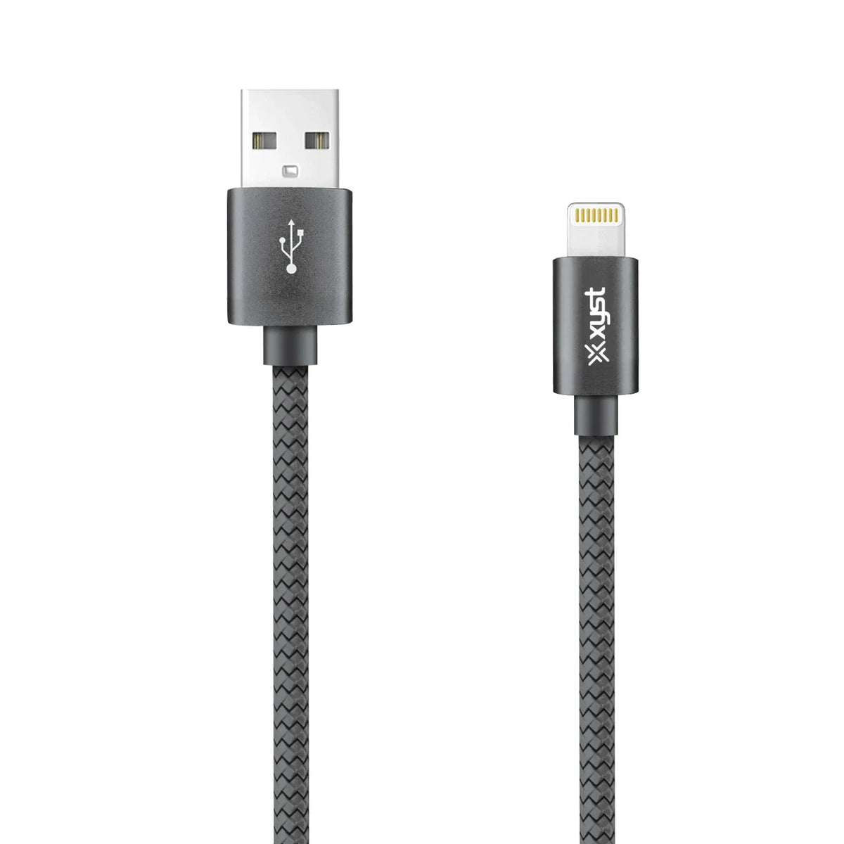 Xyst Charge and Sync USB to Lightning Braided Cable 10Ft - Snagva